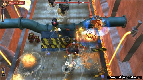 Гонки, стрелялки Pressure 2013, Веселая игрушка с кооперативным прохождением