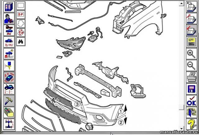 Программа по расчету стоимости ремонта импортных автомобилей Silver DAT версия от 12.2011