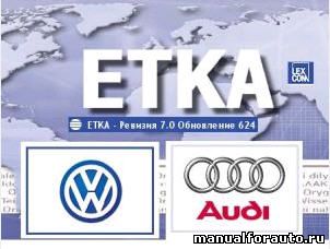 ETKA каталог запчастей, каталог запчастей Audi, Audi ETKA 7, Audi ETKA