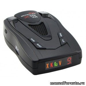 радар детектор whistler xtr 335