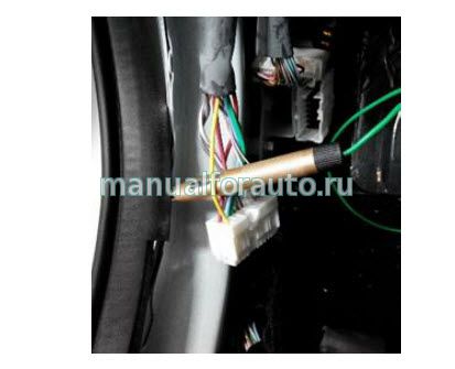 Подключение датчика зажигания Renault Kadjar
