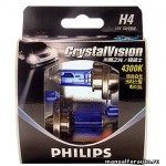 фото Лампа Philips H4(60/55) P43T-38 C.VISION 2+2шт